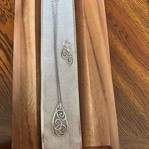 Brighton necklace and earring set